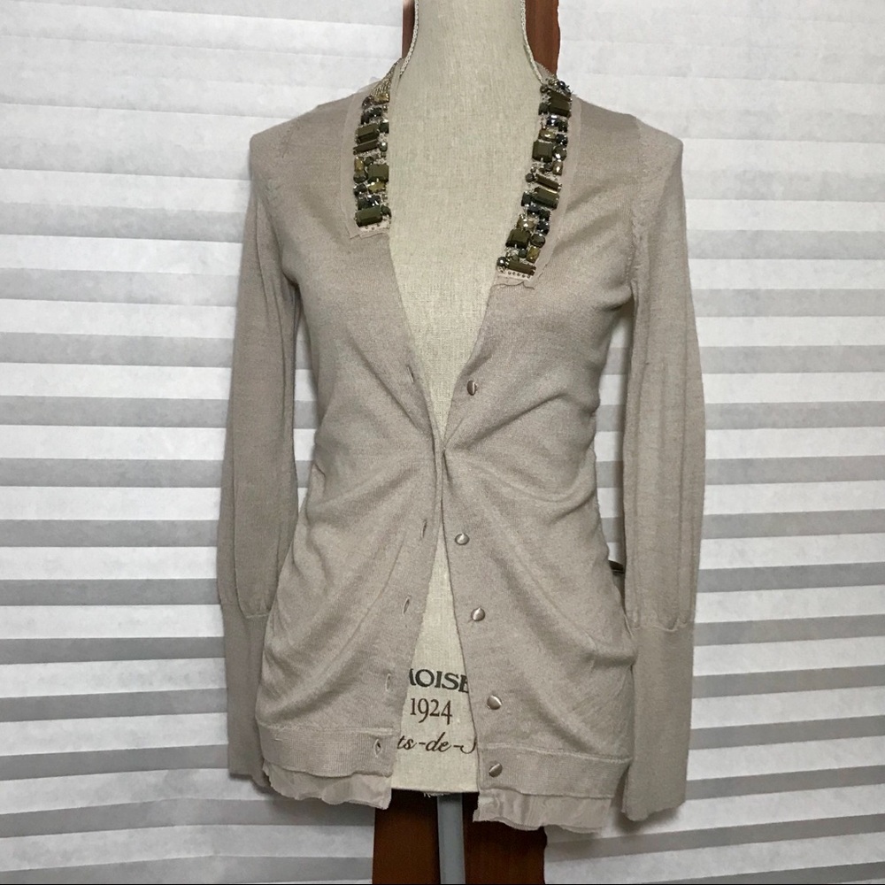 The Loft Jeweled Cardigan